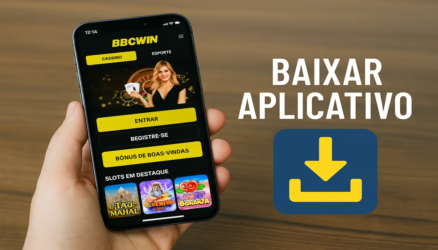Baixar o BBCWIN Cassino App