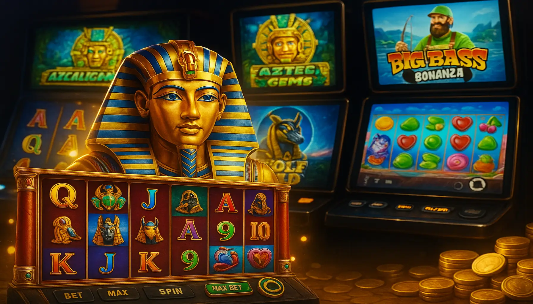 Explore o mundo das slot machines no BBCWIN Casino